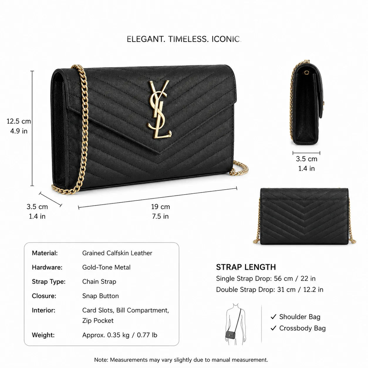 Designer Bags Shoulder Bags Luxury Bags Crossbody Bags Wallets Caviar Leather Chain Bags Fashion Bags Tote Bags Everyday Bags Handbags Mini Bags
