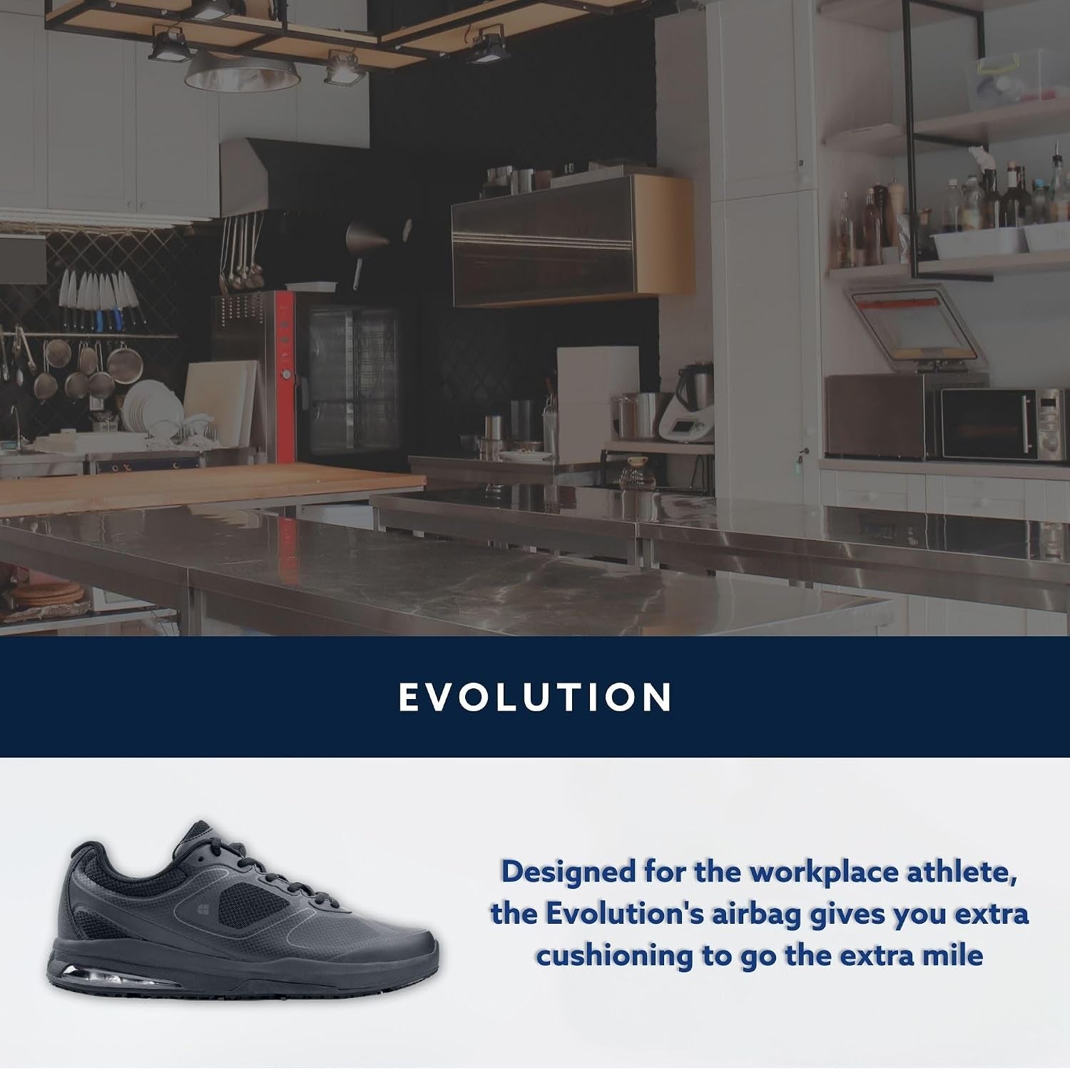 Evolution II Men'S Work Sneaker, Non-Slip, Comfortable