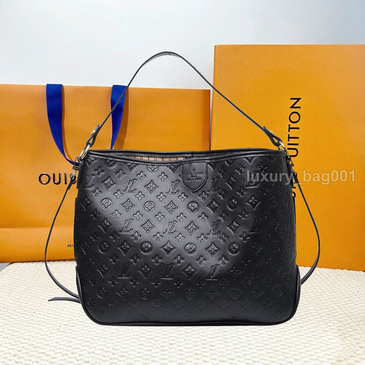 Designer Bag 0Ntheg0 Tote Bag Luxury Bag Two-Color Beach Bag Shoulder Bag High Quality Women'S Handbag Purses Cowhide Leather Crossbody Bag Women Mini Bag Shopping Bag